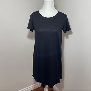Wilfred Free Aritzia Black T-shirt Dress Small